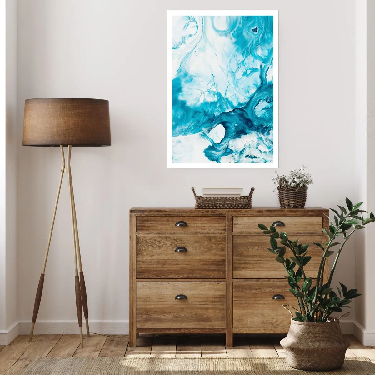 Pôster - Concerto Azul - 40x50 cm