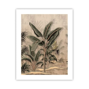 Pôster - Gravura em estilo colonial - 40x50 cm
