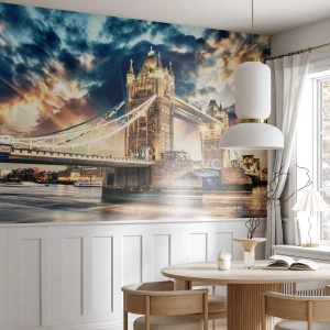 Papel de Parede Standard Eco - Monumento ao Império Vitoriano - Cidade, Londres, Arquitetura - 250x175 cm