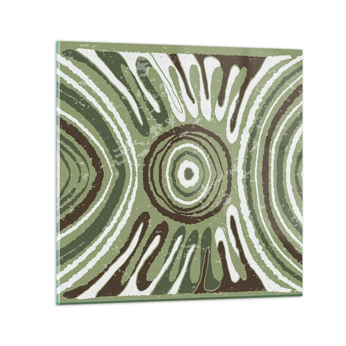 Quadro em vidro - Uma explosão de emoções - 30x30 cm