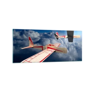 Quadro em vidro - Ainda maior, ainda mais longe - 120x50 cm