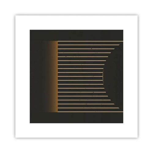 Pôster - Explorar a escuridão - 30x30 cm