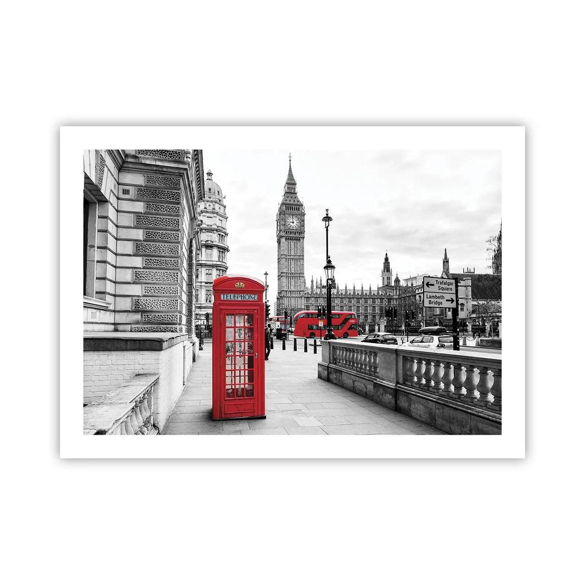 Pôster - Sem dúvida, Londres - 70x50 cm