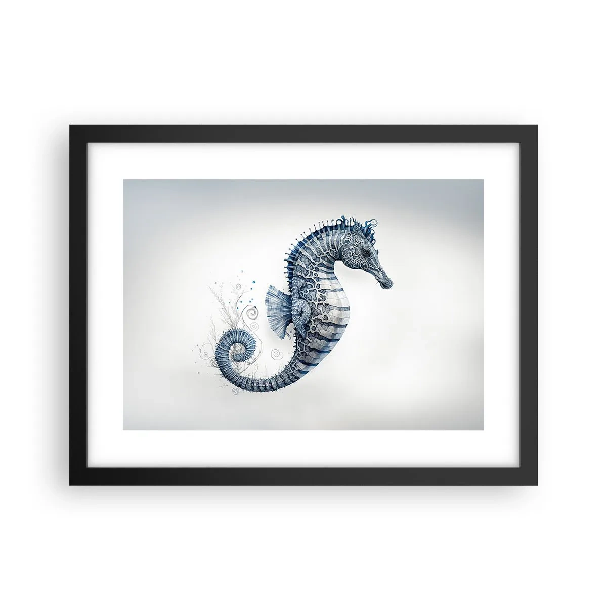 Pôster com moldura preta - Uma piada sutil da natureza - 40x30 cm