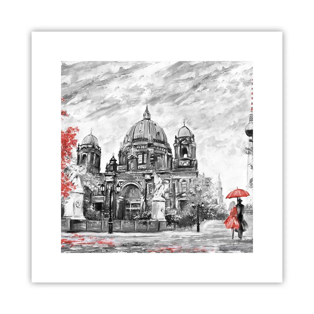 Pôster - Reunião em Berlim - 30x30 cm