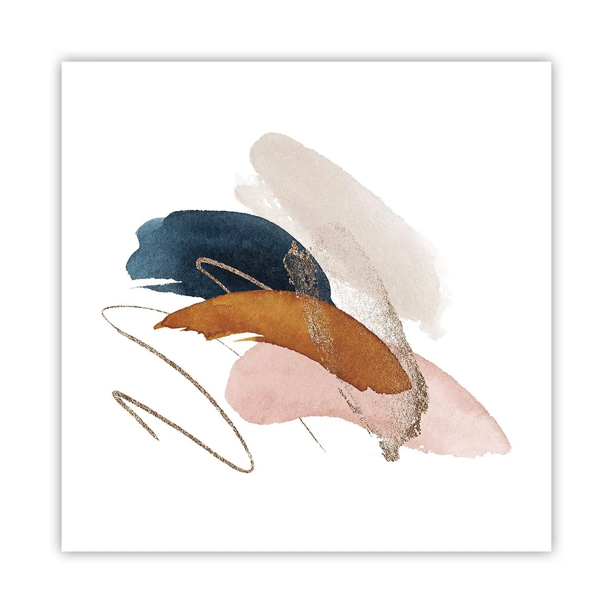 Pôster - Composição alada - 60x60 cm