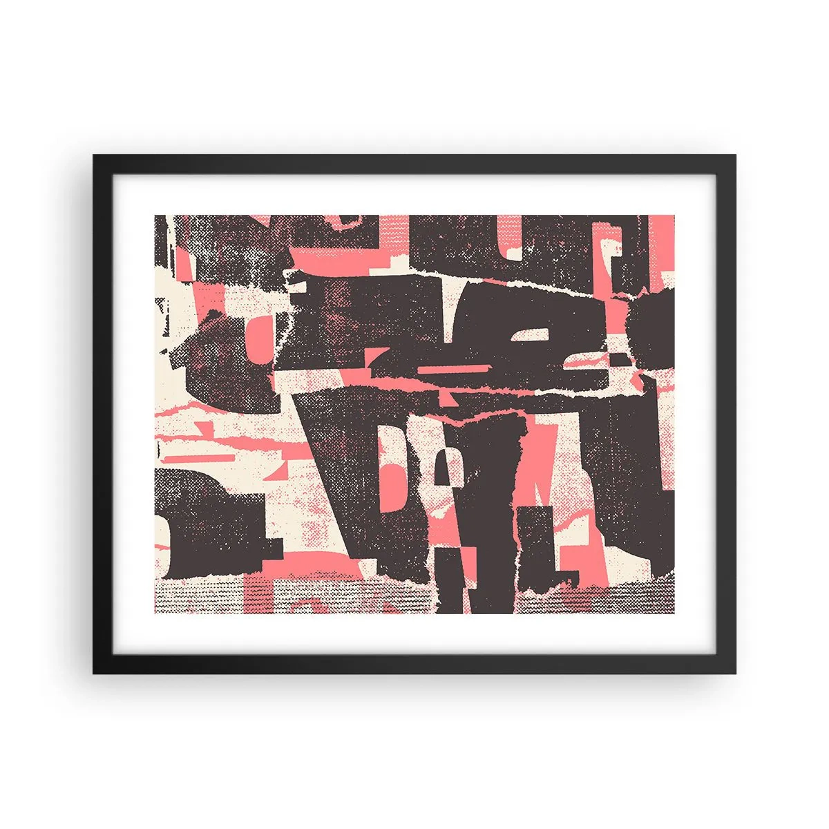 Pôster com moldura preta - Todo esse barulho - 50x40 cm