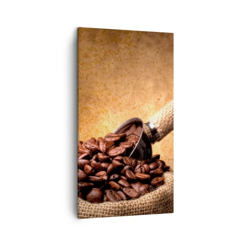 Quadro em tela - Na fonte do sabor - 45x80 cm