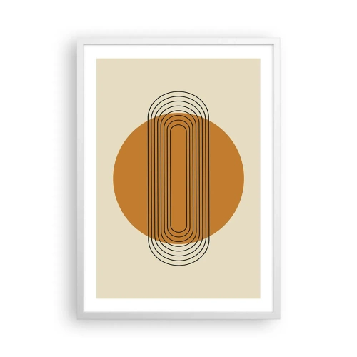 Pôster em moldura branca - O plano perfeito - 50x70 cm