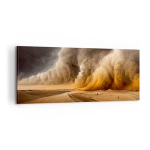 Quadro em tela - A Ira do Deserto - 100x40 cm