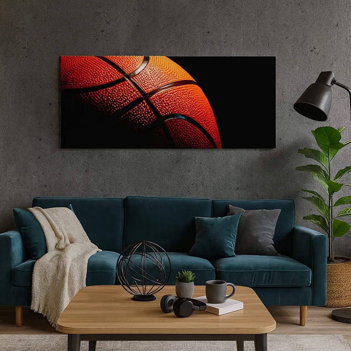 Quadro em tela - Linda como um planeta - 30x30 cm