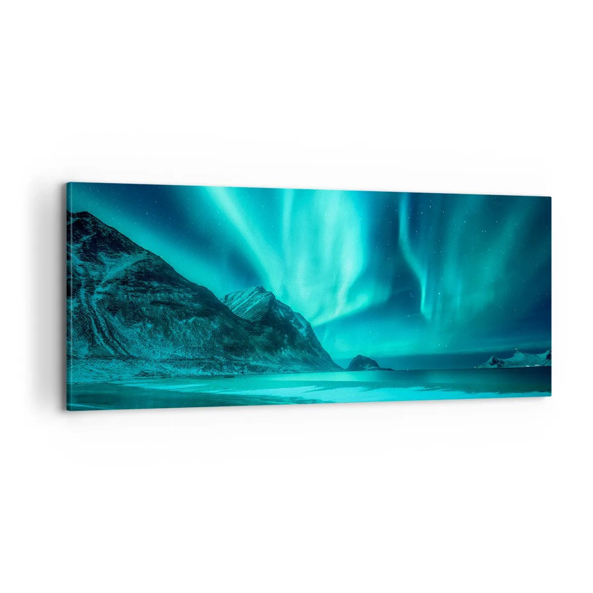 Quadro em tela - Maravilhas do Norte - 100x40 cm