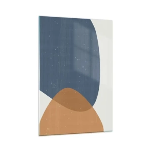 Quadro em vidro - Ovais e influências - 80x120 cm