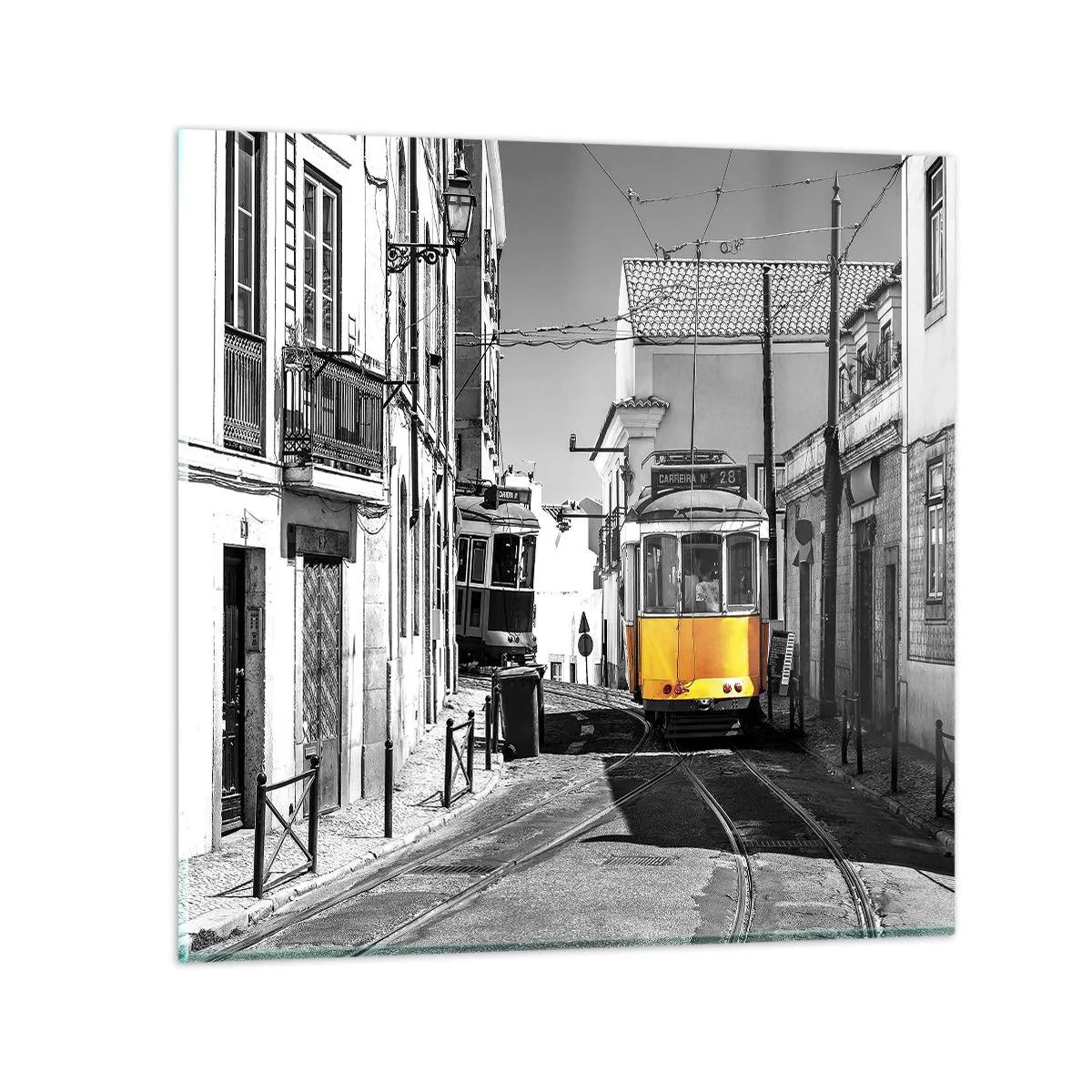 Quadro em vidro - O Espírito de Lisboa - 40x40 cm