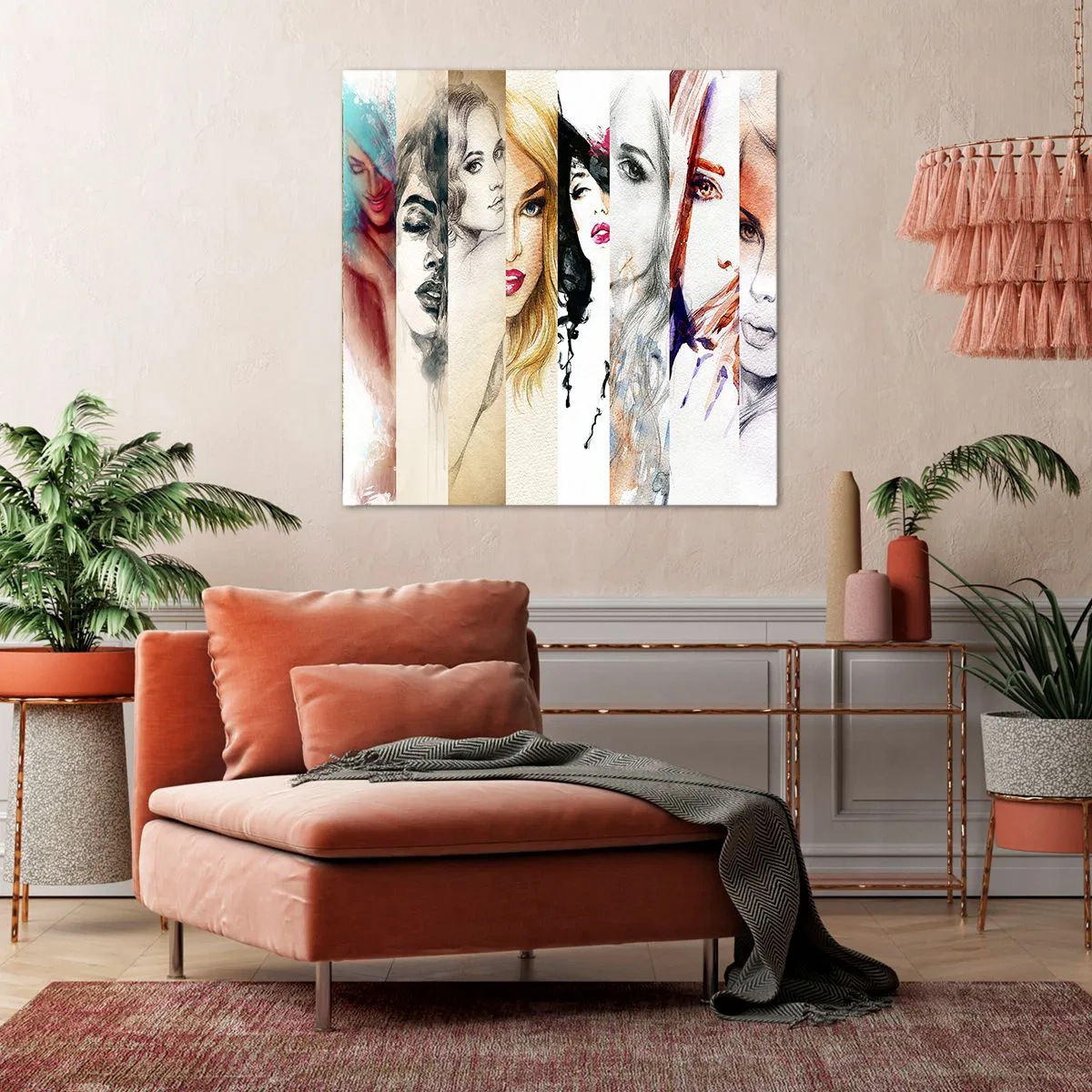 Quadro em tela - Sempre VOCÊ - 30x30 cm