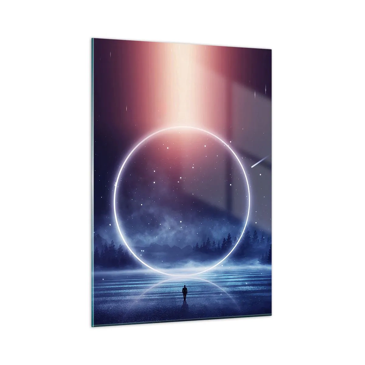 Quadro em vidro - Eles já estão aqui... - 50x70 cm