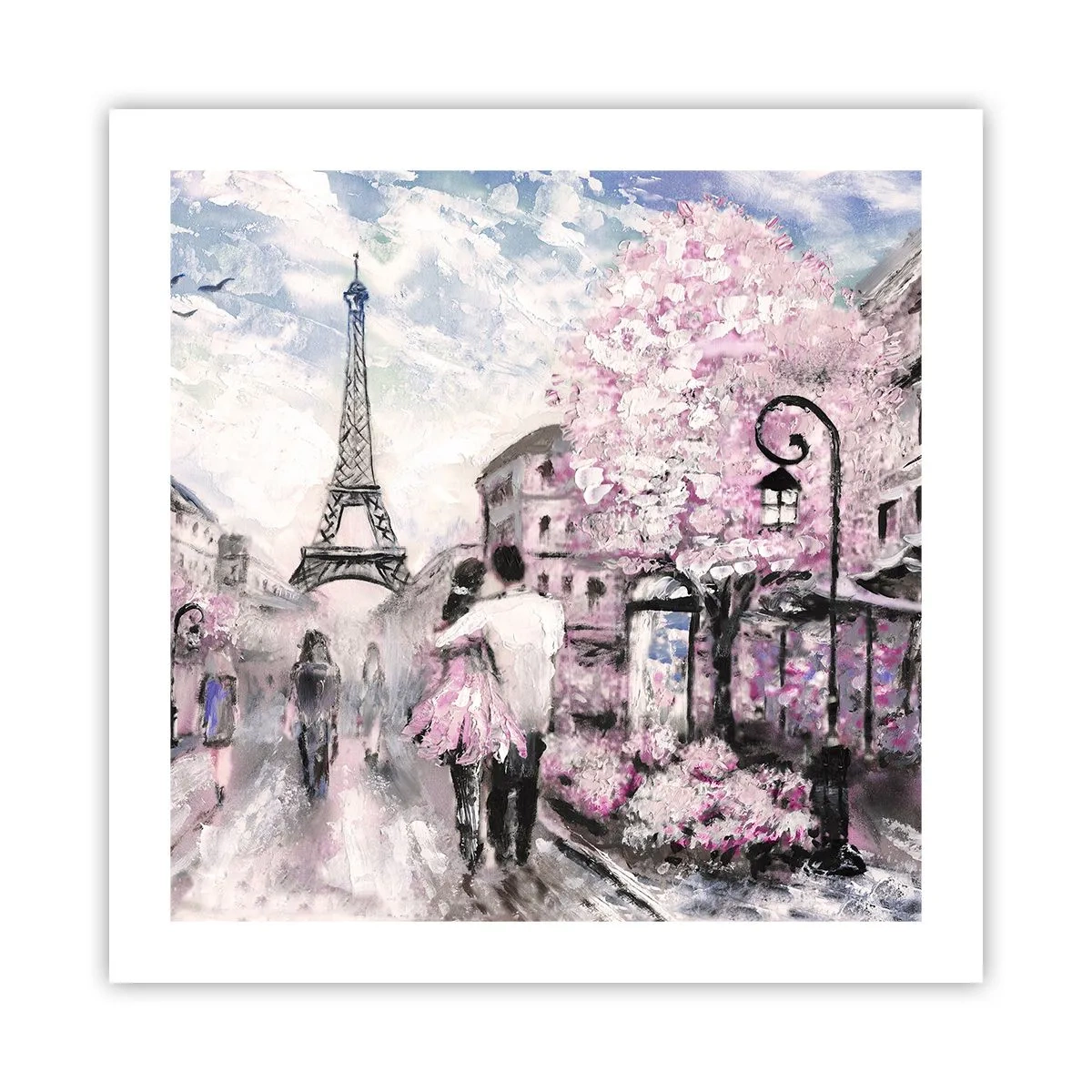 Pôster - Como for se apaixonar, somente em... - 50x50 cm