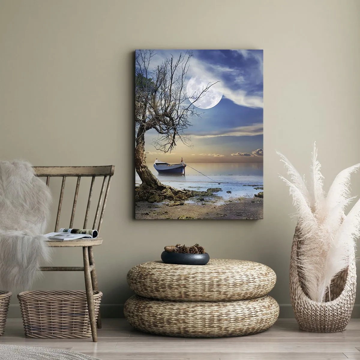 Quadro em tela - É este o fim ou o começo? - 50x70 cm