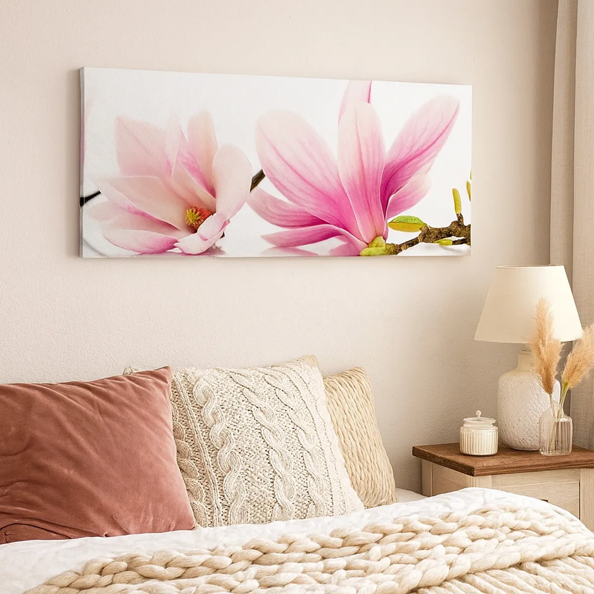 Quadro em tela - Suave como um sopro de primavera - 30x30 cm