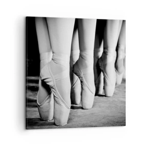 Quadro em tela - Juntos, com leveza - 50x50 cm