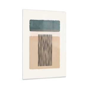 Quadro em vidro - Está tudo bem - 80x120 cm