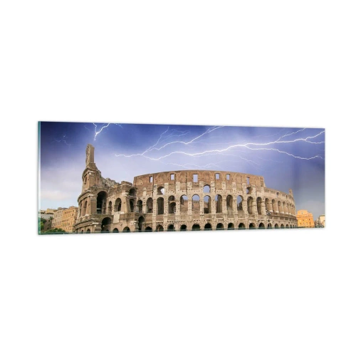 Quadro em vidro - Arena de combate - 90x30 cm