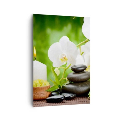 Quadro em tela - Um toque perfumado, floral e suave - 70x100 cm