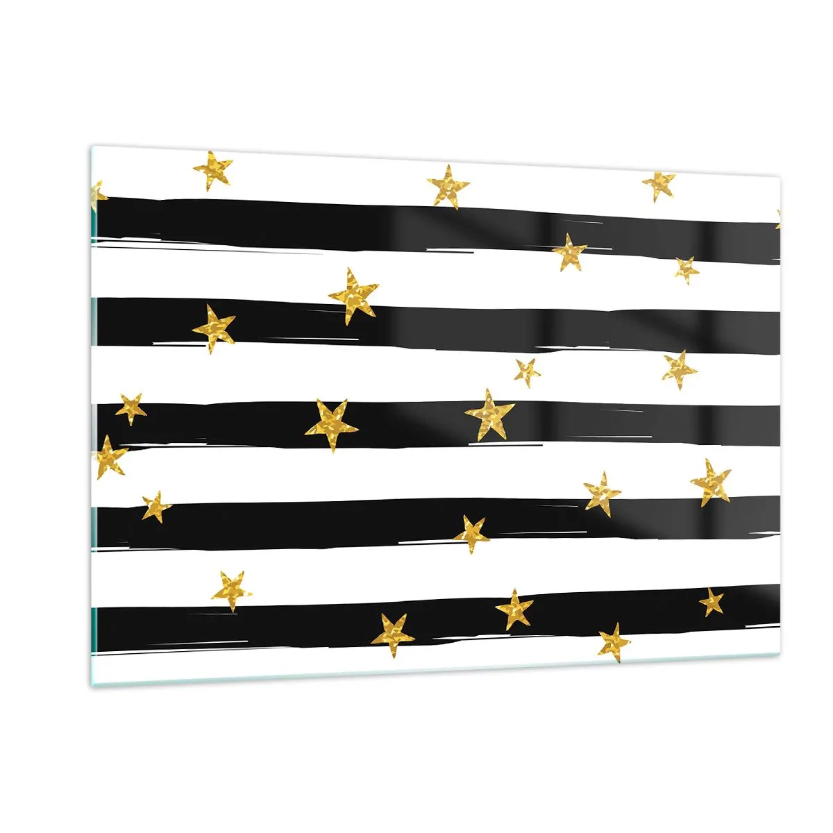 Quadro em vidro - Todos nós nascemos sob uma estrela da sorte - 120x80 cm