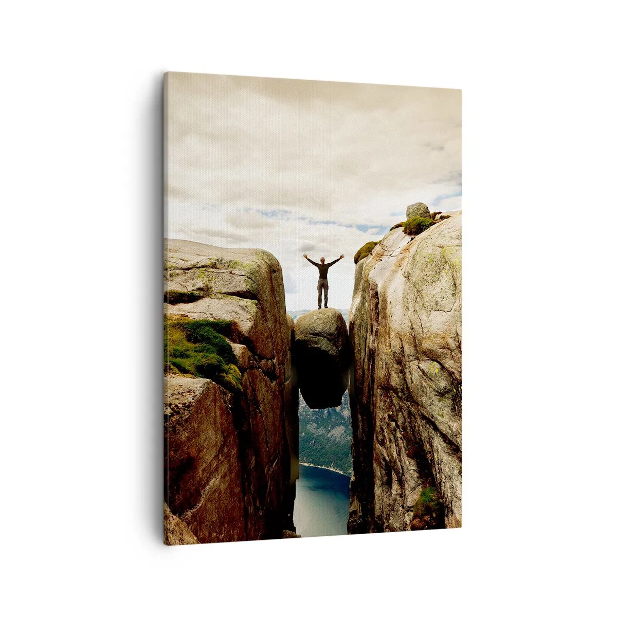 Quadro em tela - Como me sinto?! - 50x70 cm