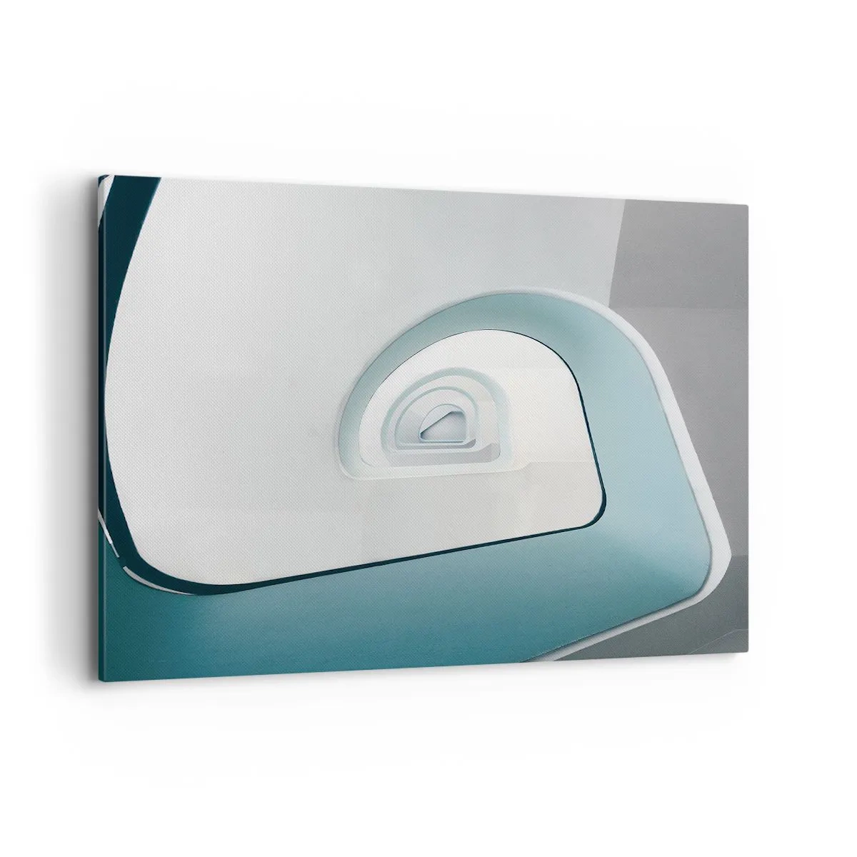 Quadro em tela - Para o fundo do azul - 120x80 cm