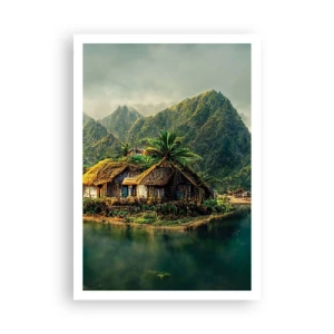 Pôster - Paraíso Tropical - 70x100 cm
