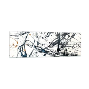 Quadro em vidro - Com ou sem sentido? - 160x50 cm