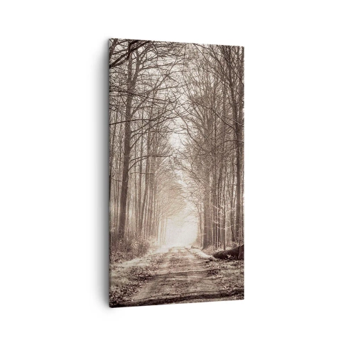Quadro em tela - Catedral na Floresta - 45x80 cm