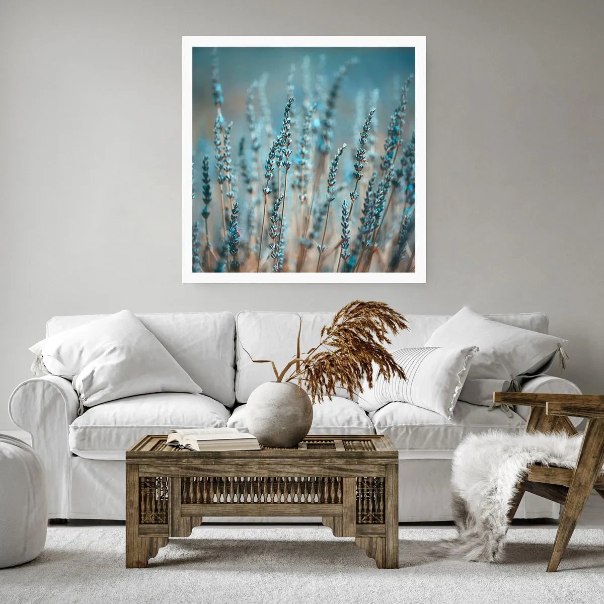 Pôster - Prado perfumado - 60x60 cm