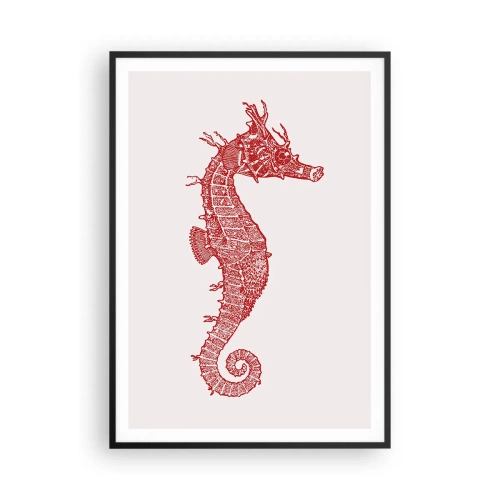 Pôster com moldura preta - Uma criatura complexa - 70x100 cm