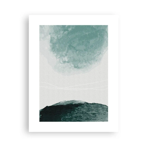 Pôster - Encontro com a neblina - 30x40 cm