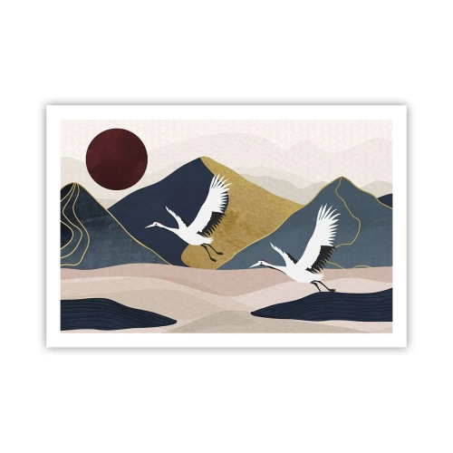 Pôster - E o dia acaba novamente - 91x61 cm