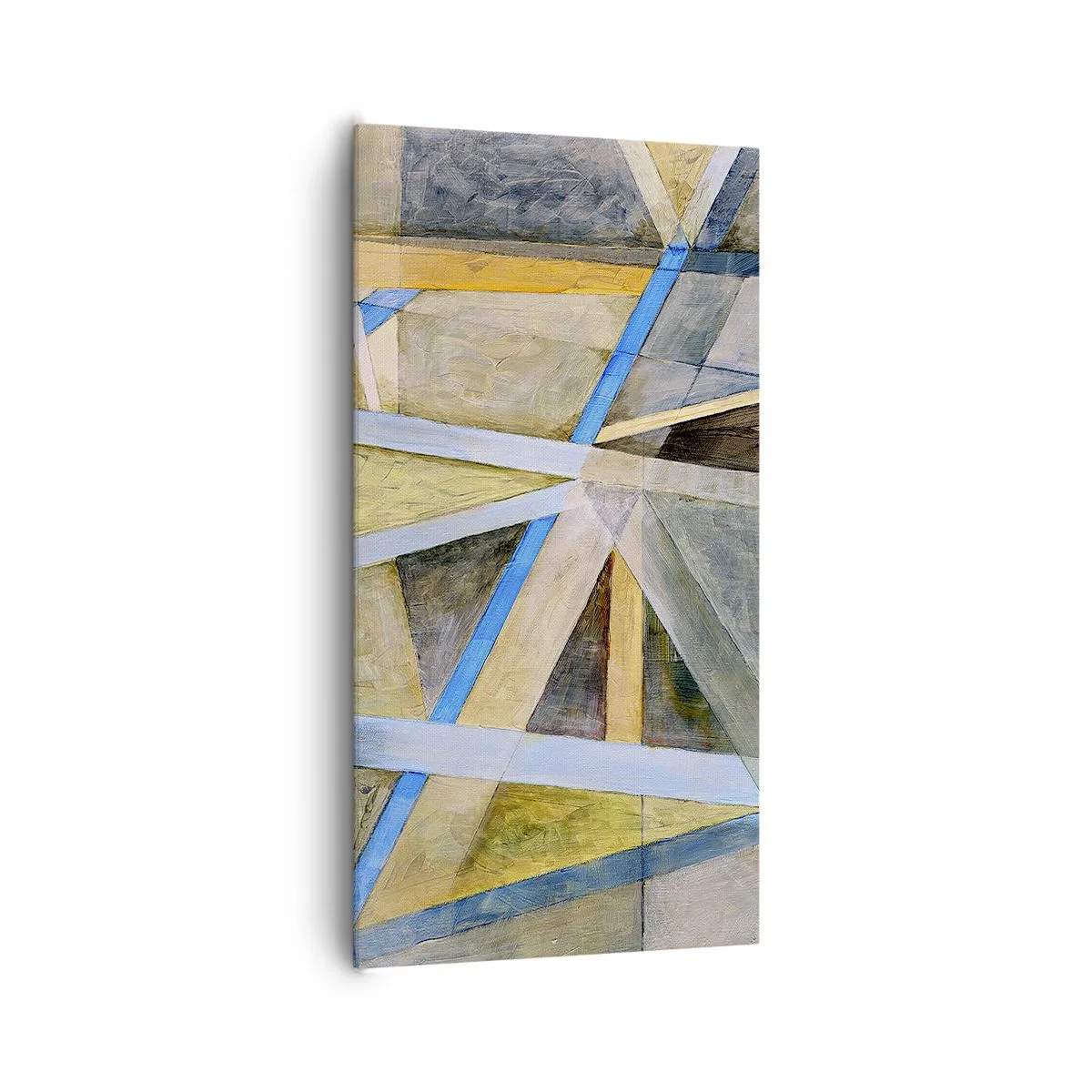 Quadro em tela - Em linha reta ou na diagonal? - 65x120 cm