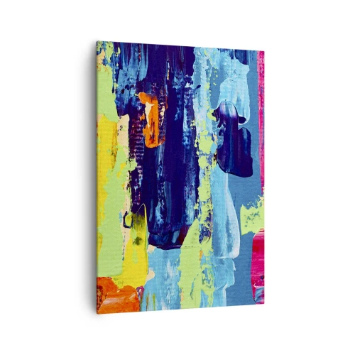 Quadro em tela - A vida é bela! - 70x100 cm