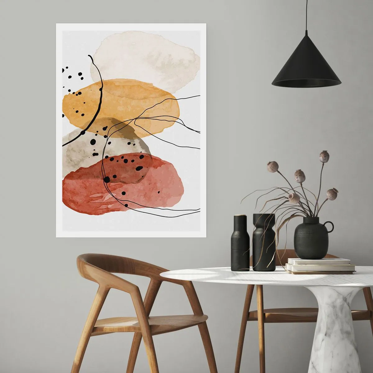 Pôster - Como o ar leve e transparente - 50x70 cm