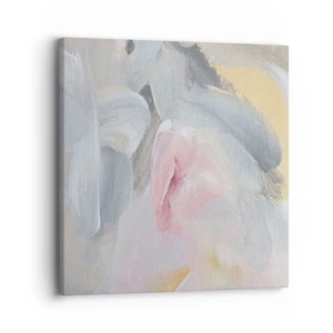 Quadro em tela - Em um mundo pastel - 30x30 cm