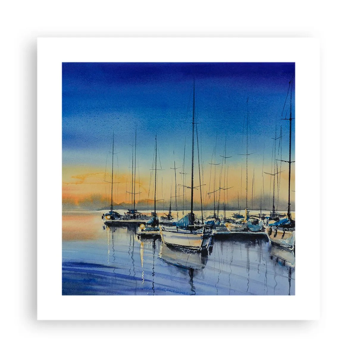 Pôster - Fim de um bom dia - 40x40 cm