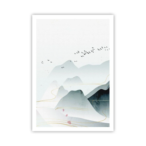 Pôster - Acima dos picos - 70x100 cm