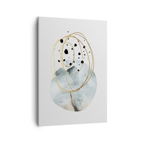 Quadro em tela - No abraço ao espaço - 50x70 cm