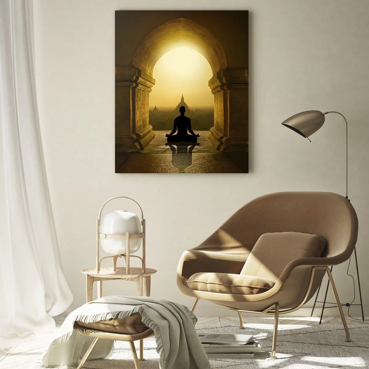 Quadro em vidro - Harmonia completa - 50x70 cm