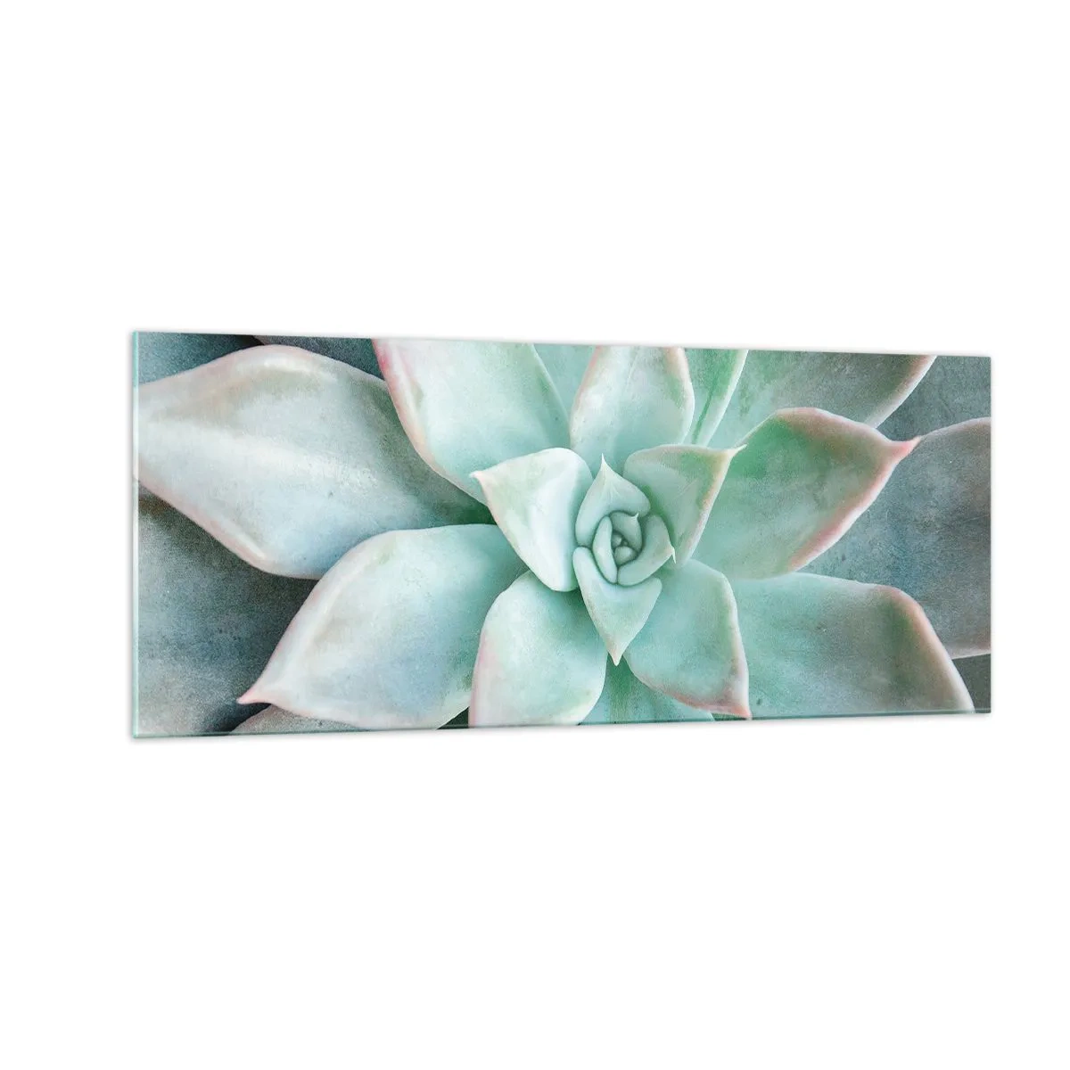 Quadro em vidro - O coração do deserto - 100x40 cm
