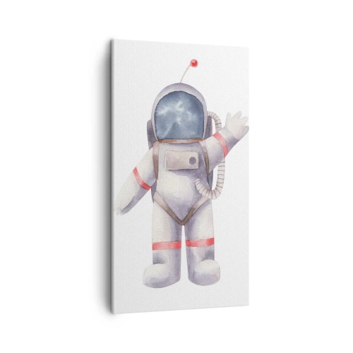 Quadro em tela - Por enquanto é isso! - 45x80 cm