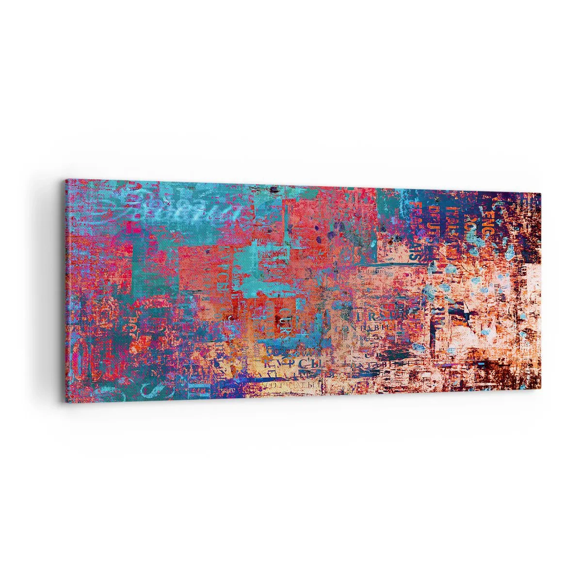 Quadro em tela - Memória e esquecimento - 100x40 cm