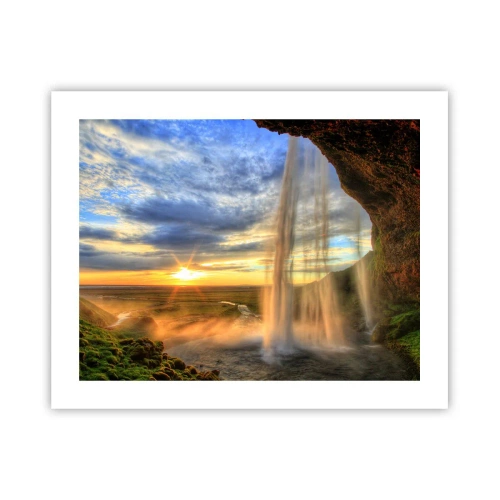 Pôster - O mundo por trás das gotas - 50x40 cm