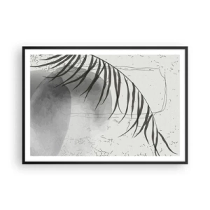 Pôster com moldura preta - O sutil exotismo da natureza - 100x70 cm